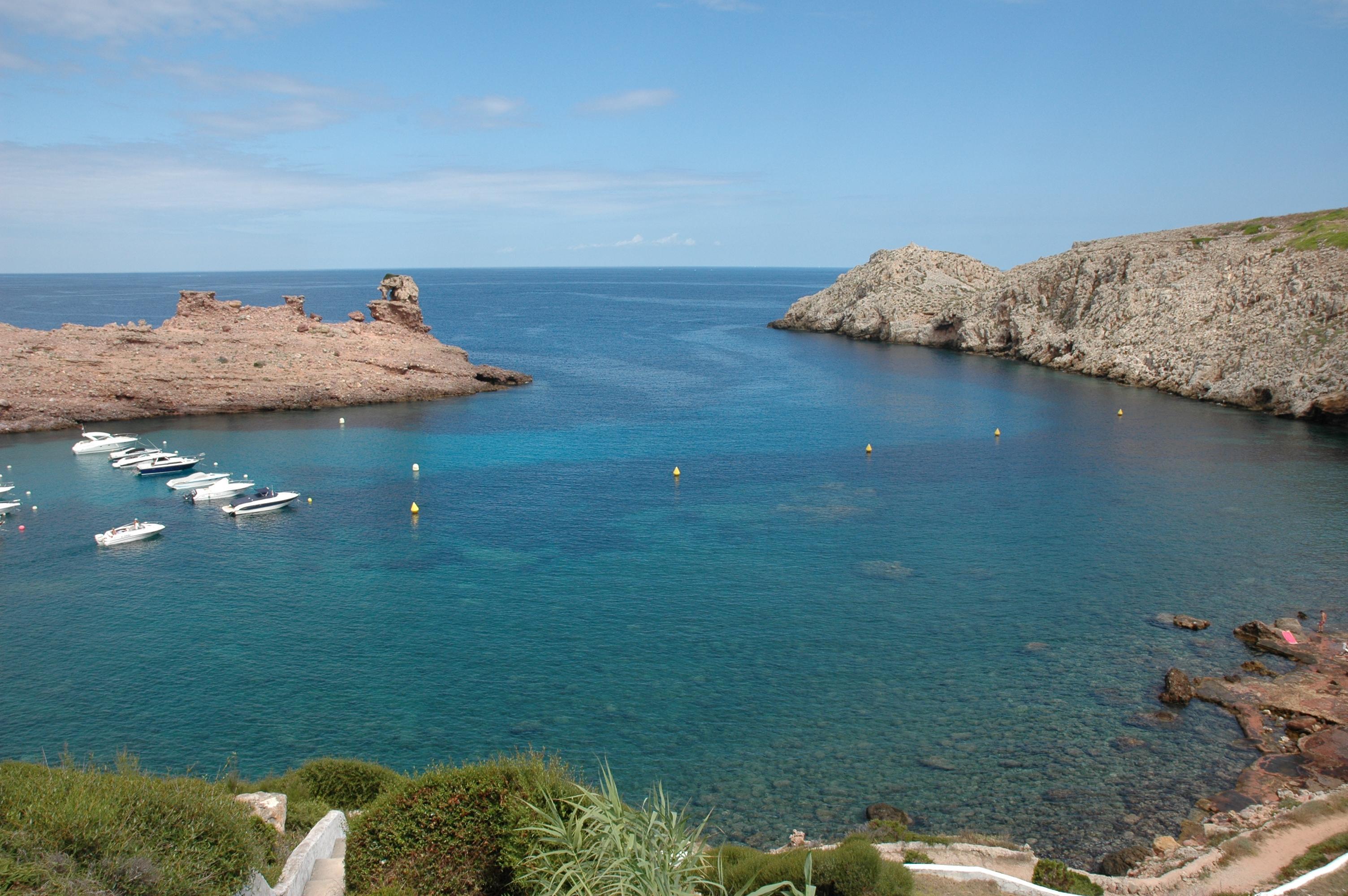 Apartamentos Sa Cala Cala Morell Luaran gambar