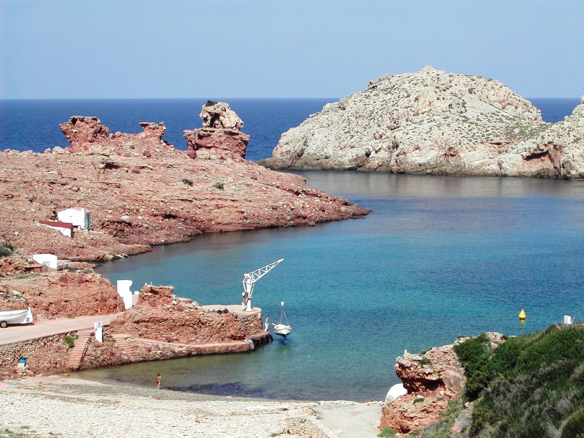 Apartamentos Sa Cala Cala Morell Luaran gambar